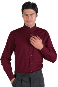 Foto Camicia Unisex Dublino Bordeaux