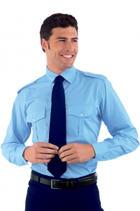 Foto Camicia Pilota Azzurro