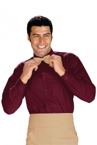 Foto Camicia Unisex Bordeaux