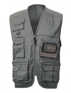 Foto Gilet Multitasche Leggero grigio