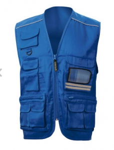 Foto Gilet Multitasche Leggero Royal