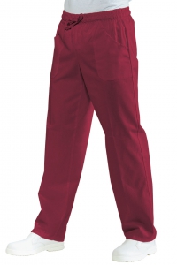 Foto Pantalone con elastico  Bordeaux